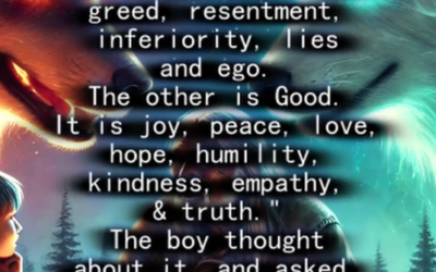 Two Wolves Within Us