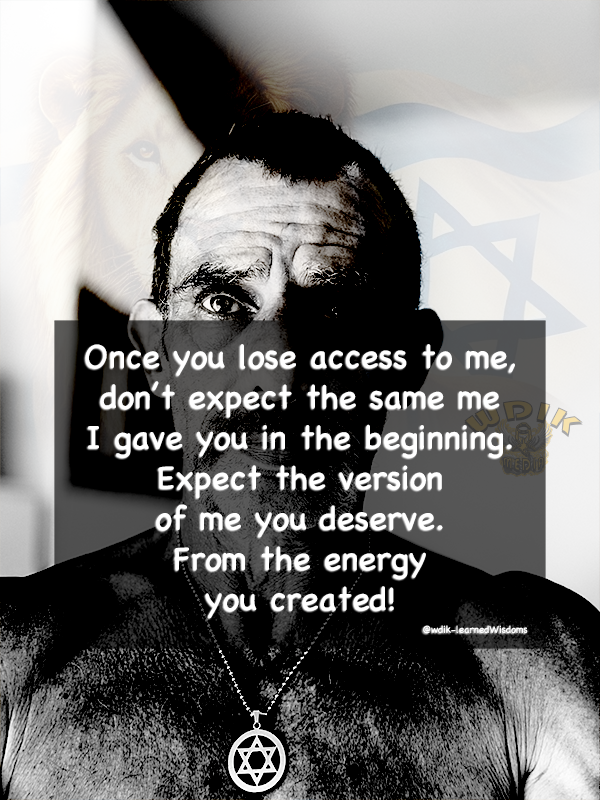 from the Energy you create